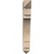 Ekena Millwork Merced Arts & Crafts Rough Sawn Bracket, Douglas Fir, 4"W x 22"D x 30"H BKT04X22X30MRC03RDF - alternate 2